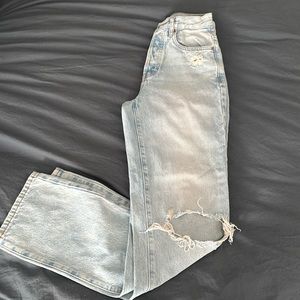 Pacsun straight leg dad jean